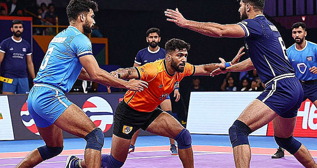 कॉमनवेल्थ कबड्डी 2026: भारत के 3-0 से ज्यादा मायने रखता है इंग्लैंड के 68 और 26 के बीच का 42 अंकों का फासला कॉमनवेल्थ कबड्डी 2026: भारत के 3-0 से ज्यादा मायने रखता है इंग्लैंड के 68 और 26 के बीच का 42 अंकों का फासला